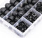 160 Pièces Cache Ecrou, M4/M5/M6/M8/M10/M12 cache vis, Ecrou Protection Hexagonal, Boulons Capuchon Écrou de Boulons, Cache Boulons Capuchon à Vis
