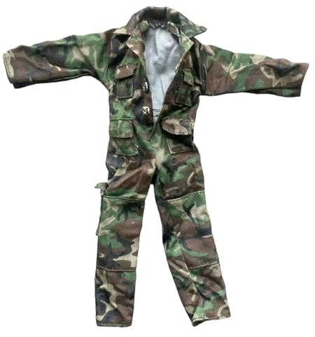 ＡＷＨＡＯ 1: 6 Scale Actionfigur Kleidung Jumpsuit Mini Puppenkleidung für 12 Männlicher Körper