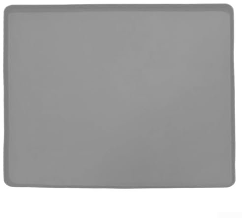 Tapis de machine à laver en silicone anti-poussière pour sèche-linge et réfrigérateur (60 x 50 cm, gris)