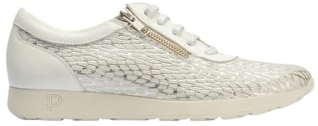PITILLOS - Zapatillas Plata Cuero