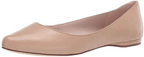 Nine West Women's Speakup Ballet Flat, Light Natural, 8