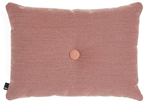 HAY Kissen inklusive Füllung Dot Steelcut Trio aus Baumwolle und Nylon in der Farbe Rosa, Maße: 60cm x 45cm, 507020, 1 Stück (1er Pack)