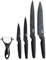 FIVE Simply Smart - Coffret 5 Pièces Inox Couteaux 37cm Noir
