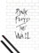1art1 Pink Floyd Plakat | Bild (91x61 cm) The Wall Album + EIN Paar Posterleisten, Schwarz