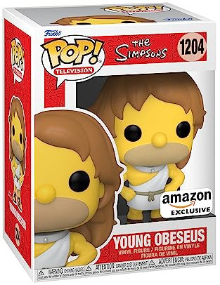 Funko Pop! Animation: Simpsons - Buff Homer Simpson - The Simpsons - Amazon-Exklusiv - Vinyl-Sammelfigur - Geschenkidee - Offizielle Handelswaren - Spielzeug Für Kinder und Erwachsene - TV Fans