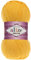 100g Strickgarn Alize Cotton Gold Uni Klassikgarn Häkelgarn Strick-Wolle Farbwahl, Farbe:216 dunkelgelb