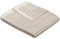 Leichte Decke Ibiza 150x200 cm – Made in Germany Sommerdecke gestreift beige wollweiß, Pflegeleichte und hochwertige Baumwollmischung