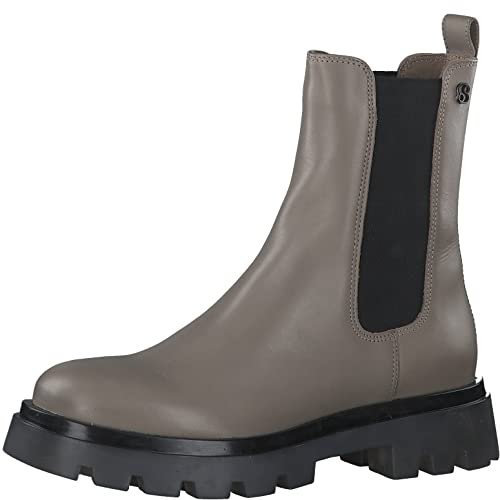 s.Oliver Chelsea-Stiefel 5-5-25414-29 Beige Red Label