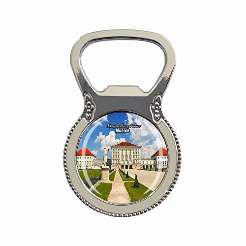Nymphenburg Palast München Bayern Deutschland Kühlschrank Magnet Flaschenöffner Touristen Souvenir Geschenkkollektion Kühlschrank Magnet Aufkleber