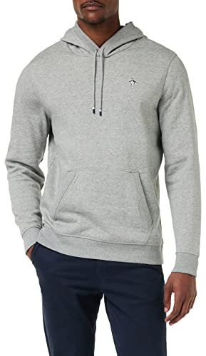 Original Penguin L/S STICKER PETE PULLOVER FLEECE HOODIE
