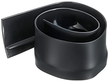 PATIKIL 21inch Length Silicone Stove Gap Cover Gap Filler Between Stove and Counter for Washer and Dryer Space, Oven, Kitchen Appliances, Black
