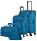 Travelite Chios 4W Trolley L/M + Travel Bag + Beauty Case Petrol