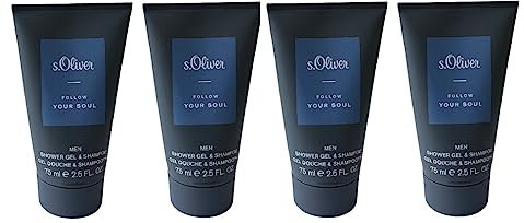 S.Oliver Follow Your Soul Men Duschgel Reisegrösse 4 x 75 ml