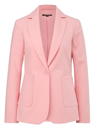 Comma Blazer mit Herringbone-Muster