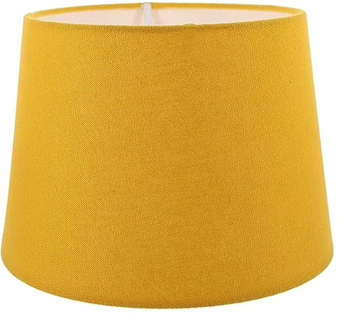 PRETYZOOM Abat-Jour DéCoratif Chinois En Tissu Et MéTal Abat-Jour De Rechange Pour Lampe De Table Et Lampadaire E27/E14 9.84X9.84X7.09In Pour Chambre Bureau HôTel Salon
