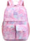 Lohol Galaxie Aufdruck Schulrucksack für Mädchen, Langlebig Rucksack Schule Must-Have, Rucksack Kinder Tragen Sie für Schule, Urlaub & Mehr, Mit Laptop-Tasche (Galaxie B)