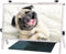BUNIQ Computer-Bildschirmlupe for den Desktop, 22'' Anti-Blaulicht-Laptop-Displayschutz-Halterung, 3-fache Lupe, Leselupe