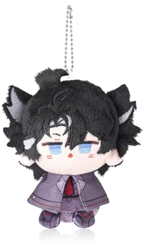 UTIEHD Genshin Impact Plüsch-Schlüsselanhänger, Niedliche 10cm Sammel-Figuren - Kompakte Größe für Taschen und Schlüssel für Fans (Wriothesley)