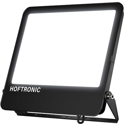 HOFTRONICâ„¢ - Luxor V2 - LED Strahler 160lm/W - Super Hell 300 Watt 48000 Lumen - IP65 Wasserdicht - 4000K Neutralweiß - UGR