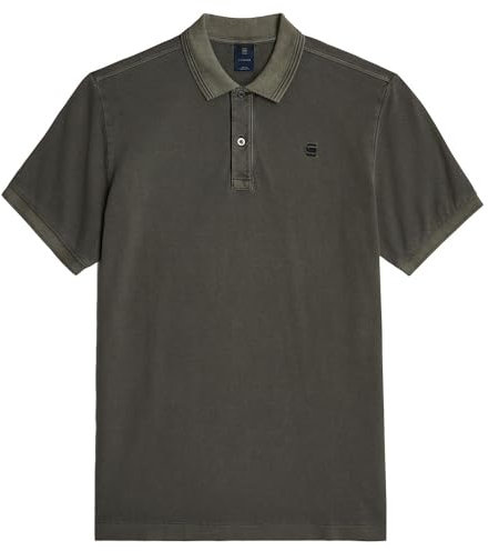G-Star Men's Dunda Slim Polo , Grey (asfalt gd D11595-D756-B575), L
