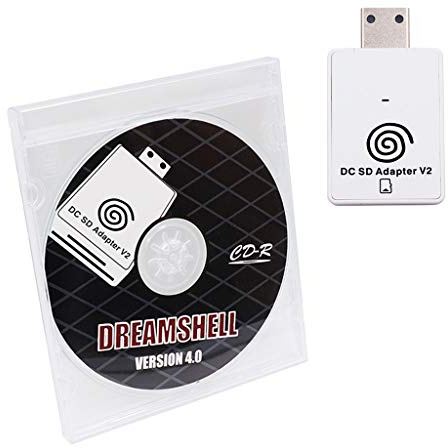 Card Reader Adapter for Dreamcast Console and DreamShell Bootloader Converter Accessories