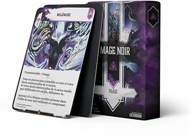 Mage Noir - Erweiterung Phase – Strategisches Kartenspiel und Konfrontation für 2 Spieler – Gesellschaftsspiel ab 14 Jahren – französische Version