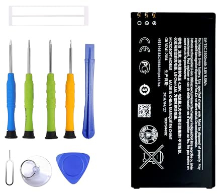 ERYNK BV-T5C Ersatz Akku kompatibel mit Microsoft Nokia Lumia 640 Ersatzbatterie with Werkzeugsatz