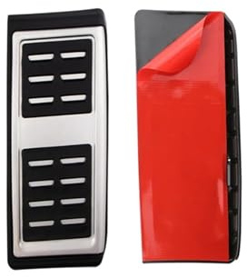 Fußstütze Bremse Für Skoda Für Scala Für Citigo Iv Für Fabia Für Rapid Edelstahl Auto Gaspedal Bremse Fußstütze Pedalabdeckung Pedalkappen Abdeckung(1PC Rest Pedal B)