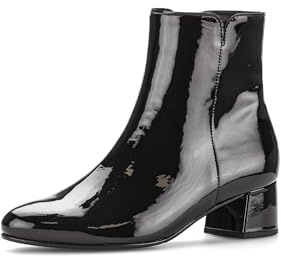 Gabor Damen Klassische Stiefeletten, Frauen Stiefeletten,Schmerz-mindernd,buero,aktuell,Freizeit,festlich,Schaft-weiten,schwarz,40 EU / 6.5 UK