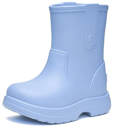 Ladeheid x Camminare Gummistiefel Kinder EVA leicht wasserdicht LA-CA-18 | Rutschfest, flexibel und bequem, robustes schlichtes Design, für Regen, Matsch, Garten, Schule und komfortable Alltagswege