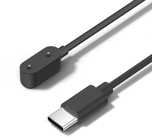 USB C Charger for Huawei Watch Fit 1/2/3/New/Mini/Elegant, for Huawei Band 10/9/8/7/6/6 Pro, 4X Smartwatch, Honor Band 10/9/7/6/Watch ES - Replacement Magnetic USB C Charging Cable (50cm)