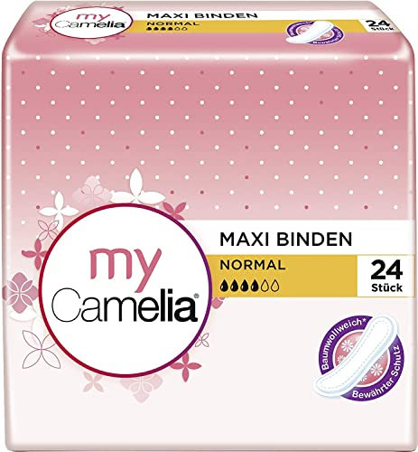 Camelia Maxi Binden normal, 24 Stück