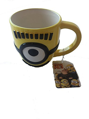 BB Designs DMDM3MDC-STUIN Minions-Embossed Mug, Ceramic