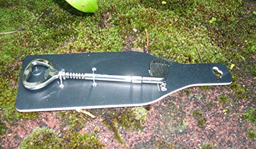 Deko-Impresion Dekorativer Flaschenöffner, Kapselheber, Golf Golfschläger Edelstahl