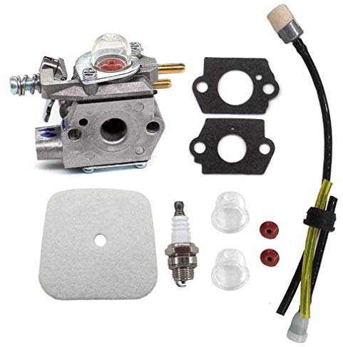 AISEN Carburateur avec filtre à air pour Echo Walbro WT-424 WT-424C PPT2400 GT-2400 PP-1250 SRM-2450