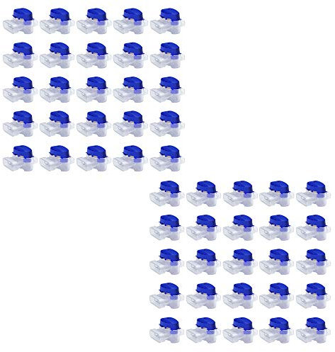 MOWHOUSE Kabelverbinder Set für Mähroboter - 50 Stück Gel Verbinder ohne abisolieren und wasserdicht