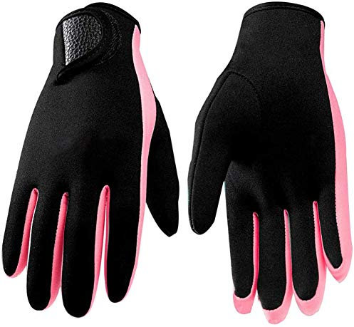YJZQ - Guanti in neoprene elasticizzati, per immersioni subacquee, 1,5 mm, per nuoto, kayak, paddle vela, surf, sport acquatici, termici, per uomini e donne