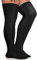 Geyoga Thigh High Socks Black Knee High Socks Thick Plus Size Winter Stockings Boot over The Knee Extra Long Soft Thermal Leg Warmers for Women Stretch Cable Knit