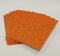A5 Self-Adhesive Glitter Foam Sheets - Creative Art Supplies for Kids, Seasonal Crafts and Decorations Pack of 10 (Orange)