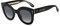 Isabel Marant Unisex Im 0073/s Sunglasses, 807/9O Black, 49