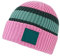 Ziener Herren Indri Mütze/warm, gestrickt, dreifarbig, Fuchsia pink, S