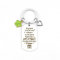 QONCV Meilleure Amie Cadeau Porte Clef, Cadeau Meilleure Amie Femme D'anniversaire de fin d'études Universitaires de Noël Idée Cadeaux Copine Amitié Cadeaux Original