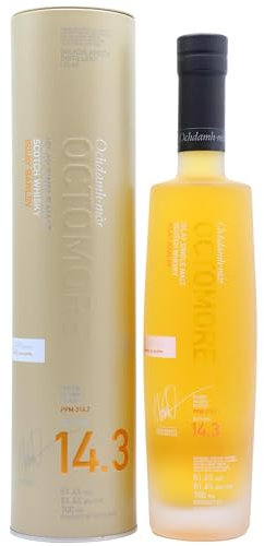 Octomore EDITION: 14.3 Super Heavily Peated Islay Single Malt 61,4% Vol. 0,7l in Tinbox