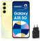 Samsung Galaxy A35 5G, Smartphone Android, 128 Go, Chargeur Secteur Rapide 25W Inclus [Exclusivité Amazon], Smartphone déverrouillé, Lime, Version FR