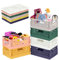 Bocguy 6 Stück Klappkiste, Kunststoff Stabile Faltbare Klappboxen Korb, Faltbare Aufbewahrungskorb, Stapelbar Klappkisten Set für Lagerung Küche, Schlafzimmer, Arbeitszimmer,Büro,Garten (30.5*20*12cm)