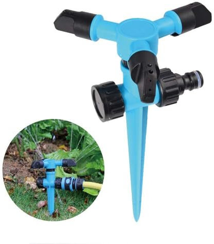 Pure Vie Arrosage Automatique, 360 ° Arrosage Automatique pour Jardin, Arroseur Jardin Arroseur Oscillant Arroseur Pelouse Arrosage Gazon, Débit Réglable et Débit d'eau Grande Surface de Pulvérisation