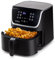 Rosmarino Infinity XL Heißluftfritteuse Airfryer 5.5L - Gesunde Familienküche mit 85% weniger Fett, Heißlufttechnologie | Heißluftfritteuse, Elektrogrill, Backofen, Mikrowelle