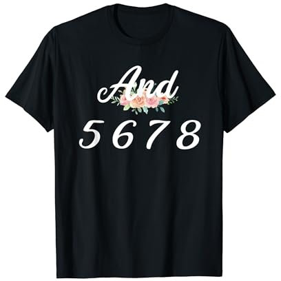 Und 5678 Tanzlehrer Cheer Coaches & 5678 Cheerleading T-Shirt