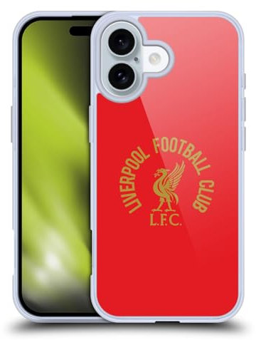 Head Case Designs Offizielle Liverpool Football Club LFC Gold Und Rot Liver Bird Gelhülle [Militärischer Schutzgrad] Kompatibel Mit Apple iPhone 16 Und Kompatibel Mit MagSafe