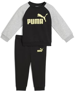 PUMA Unisex Baby Minicats Ess Raglan Crew Set Fl Inf Gestrickte Anzüge